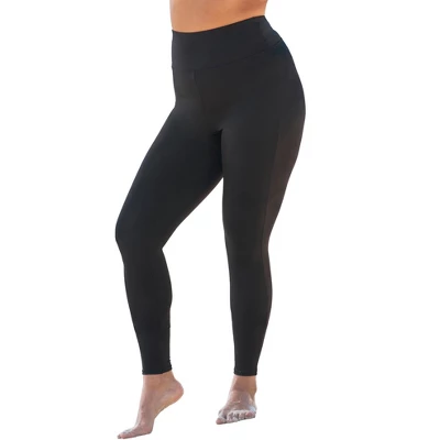Swim 365 Women’s Plus Size 360° Powermesh Swim Capri 3 Swim 365 Women’s Plus Size 360° Powermesh Swim Capri