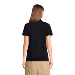 School Uniform Young Women's Short Sleeve Mesh Polo Shirt