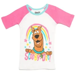Scooby-Doo Scooby Doo Girls Pullover Pajama Shirt And Shorts Sleep Set Little Kid To Big Kid
