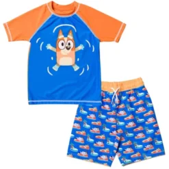 Bluey Bingo Dad Mom Pullover Rash Guard And Swim Trunks Outfit Set Little Kid 21 Bluey Bingo Dad Mom Pullover Rash Guard And Swim Trunks Outfit Set Little Kid -Best Clothing Store GUEST 6a054904 6314 4d72 800c 4c7f7b5a5c14