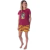 Harry Potter Women's Hogwarts Castle Shirt And Shorts Pajama Set - All 4 Houses -Best Clothing Store GUEST 6b2362bb f909 4b19 ad5e d2390a02d113