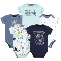 Touched By Nature Organic Cotton Bodysuits, Sea Critters -Best Clothing Store GUEST 6b2df6f8 4998 4338 b8b1 810195f3f603