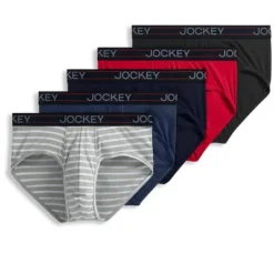 Jockey Men's Lightweight Cotton Blend Brief - 5 Pack -Best Clothing Store GUEST 6c2163fb 96c4 4ff0 be74 b6aad94aca8f
