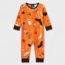 Baby Halloween Matching Family Pajama - Hyde & EEK! Boutique™ Orange -Best Clothing Store GUEST 6ca53bb9 30c9 4595 a149 acd9ac6d5a9a