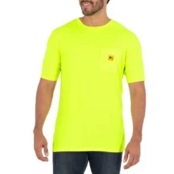 Wells Lamont Men's Short Sleeve Jersey Plaited Performance Pocket Tee -Best Clothing Store GUEST 6d1b1bc2 b92d 4857 9437 0ee1cf705487
