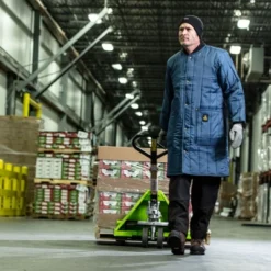 RefrigiWear Men's Lightweight Cooler Wear Insulated Frock Liner Workwear Coat -Best Clothing Store GUEST 6e29e59b a512 4479 8a34 1a8d5bfeacff