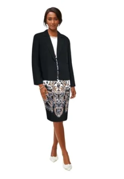 Jessica London Women’s Plus Size 2-Piece Single Breasted Jacket Dress -Best Clothing Store GUEST 6e9ffc44 7675 4221 bb06 3efaf7d4b04a