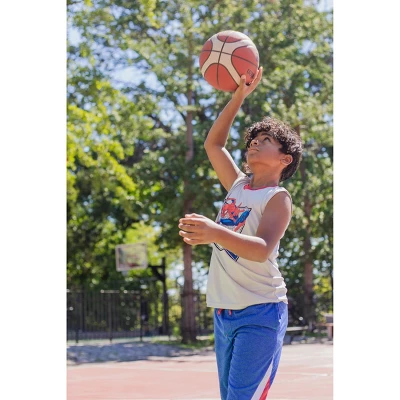 Marvel Spider-Man Graphic T-Shirt Tank Top And Shorts 3 Piece Outfit Set 4 Marvel Spider-Man Graphic T-Shirt Tank Top And Shorts 3 Piece Outfit Set - Image 2