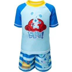 Blue's Clues & You! Rash Guard And Swim Trunks Outfit Set Toddler -Best Clothing Store GUEST 704b02db 126e 41b5 a162 ab58db39722d