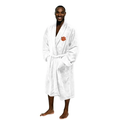 NCAA Clemson Tigers Silk Touch Bathrobe 3 NCAA Clemson Tigers Silk Touch Bathrobe