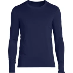 Lands' End Men's Flex Performance Crewneck -Best Clothing Store GUEST 70b047cd a15c 4e58 9e32 66ad7a86c863