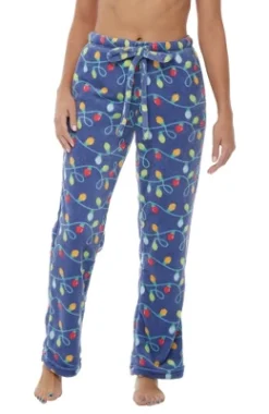 Women's Soft Warm Fleece Pajama Pants, Long Lounge Bottoms -Best Clothing Store GUEST 70db57c1 9e25 4875 a467 3f647596fb9d