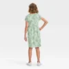 Girls' Short Sleeve French Terry Tie-Dye Dress - Cat & Jack™