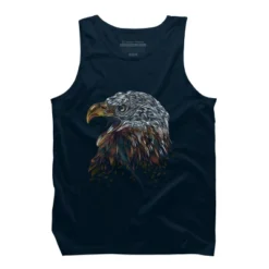 Men's Design By Humans WILD EAGLE By Dandingeroz Tank Top -Best Clothing Store GUEST 72396db0 aec9 45ca 91dd 91ff8192f53c