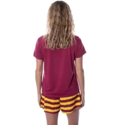 Harry Potter Women's Hogwarts Castle Shirt And Shorts Pajama Set - All 4 Houses -Best Clothing Store GUEST 72edff72 a129 46f9 9684 340327aae0db