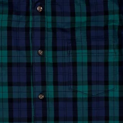 Hope & Henry Mens' Long Sleeve Stretch Poplin Button Down Shirt