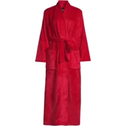 Lands' End Women's Cozy Plush Long Wrap Robe -Best Clothing Store GUEST 73c4af23 85a4 4860 9dec 2583e2865e20