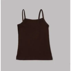 Nubies Essentials Girls' 3pk Cami - Dark Brown -Best Clothing Store GUEST 753f1e6d 1d14 422f 8c20 bc099017f2a6