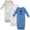 Hudson Baby Infant Boy Cotton Gowns, Perfect Gentlemen, Preemie/Newborn -Best Clothing Store GUEST 76baeae4 3604 4168 9911 6264b6164bb3