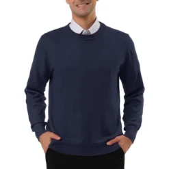 Lars Amadeus Men's Casual Round Neck Long Sleeves Solid Color Knitted Pullover Sweater -Best Clothing Store GUEST 7707ac9c e133 4b92 8fd2 c9910807b1b2