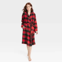 Women's Flannel Robe - Stars Above™ -Best Clothing Store GUEST 7784bdd8 c10b 4f4c aaee f35f94ce38b5