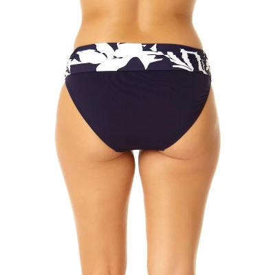 Anne Cole - Women's Printed Fold Over Bikini Bottom 3 Anne Cole - Women's Printed Fold Over Bikini Bottom