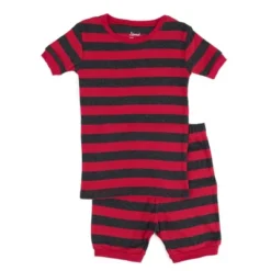 Kids Short Sleeve Striped Cotton Pajamas 16 Kids Short Sleeve Striped Cotton Pajamas -Best Clothing Store GUEST 77ebfac9 0d94 484c bd32 f21c32dd2fb8