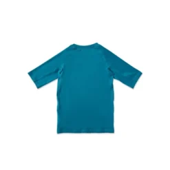 Volcom Boys Lido Solid Short Sleeve Upf 50 Rashguard Swimshirt