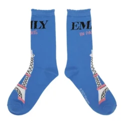 Emily In Paris Adult Crew Socks - 5-Pack Of Parisian Chic!