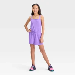 Girls' Woven Romper - All In Motion™ -Best Clothing Store GUEST 79e7406e 6152 49c7 80b7 ac920af2eece