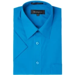 Marquis Men's Short Sleeve Regular Fit Dress Shirt - S To 4XL -Best Clothing Store GUEST 7b185f2d 5029 48d2 ae6d 453ad377f5d4
