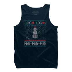 Men's Design By Humans Christmas Baseball Snowman Ugly Christmas Xmas By Pahari Tank Top -Best Clothing Store GUEST 7bc1bfa0 eea0 433c a12d e34dae53e96f