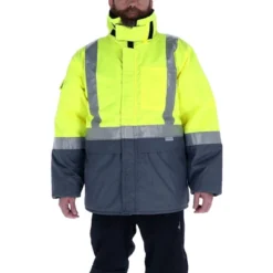 RefrigiWear High Visibility Freezer Edge Insulated Jacket With Reflective Tape -Best Clothing Store GUEST 7c670a7e d148 4edb 95e7 ea1351cbc477