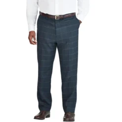 KS Signature By KingSize Men's Big & Tall Easy Movement Plain Front Expandable Suit Separate Dress Pants -Best Clothing Store GUEST 7c9ad774 b8cc 43c9 a863 d500bbb48237