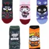 Hello Kitty X Naruto Character Mash-Up Ankle No-Show Socks 5 Pair Pack Multicoloured -Best Clothing Store GUEST 7d628c70 2e31 49bf 934e 08e3e35e5e4f