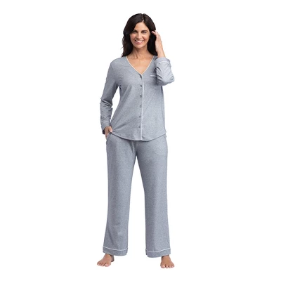 Softies Women's Ankle PJ Set With Contrast Piping 13 Softies Women's Ankle PJ Set With Contrast Piping - Image 11