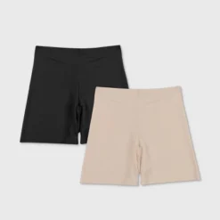 Maidenform Self Expressions 2pk Women's Shaping Girl Short – Black And Beige SES081 -Best Clothing Store GUEST 7d9b2b06 02a7 45d2 bf8f 320674f1c336