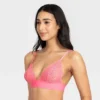 All.You.LIVELY Women's Longline Lace Bralette