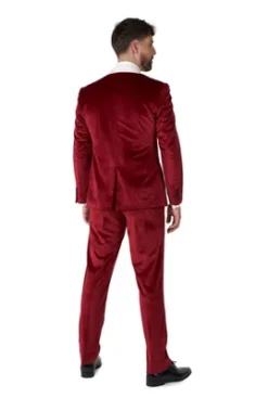 OppoSuits Men's Tuxedo - Velvet Vibes - Red