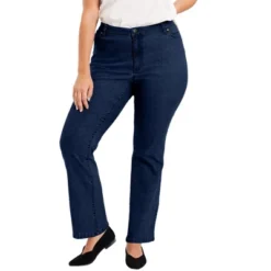 June + Vie By Roaman's Women’s Plus Size Curvie Fit Bootcut Jeans -Best Clothing Store GUEST 7f3b0eff cbf4 4cd4 9a75 6326c870f598