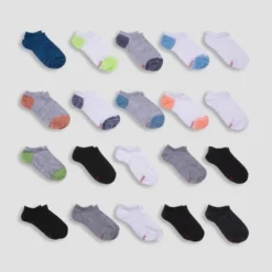Hanes Boys' 20pk Super No Show Socks - Colors May Vary -Best Clothing Store GUEST 8132e9e9 bb1c 4c50 8742 d19dcac05e96
