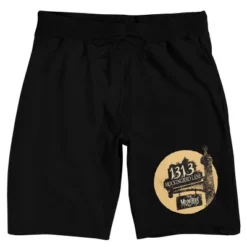 The Munsters 1313 Mockingbird Lane Men's Black Sleep Pajama Shorts -Best Clothing Store GUEST 82922ad3 d040 4b06 8c36 362de906673b