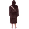 Star Wars Adult Unisex Chewbacca Costume Plush Fleece Robe Bathrobe Brown