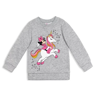 Disney Minnie Mouse Girls Sweatshirt Little Kid To Big Kid 9 Disney Minnie Mouse Girls Sweatshirt Little Kid To Big Kid - Image 7