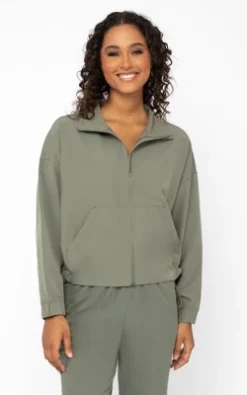 90 Degree By Reflex Womens Citylite Full Zip Jacket With Front Pockets And Side Bungee Cords -Best Clothing Store GUEST 85745b96 132e 45bd b516 37501e9a3824