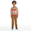 Andy & Evan Kids Graphic Sweaters In Orange, Size 7 -Best Clothing Store GUEST 86447142 4ca4 402f b0c4 05679aca89e5