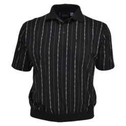 Falcon Bay Men's Short Sleeve Banded Bottom Sport Shirt | Black -Best Clothing Store GUEST 8655f3b5 6b24 4eca 980f c0c7903fa0ec
