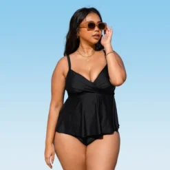 Women's V Neck Wrapped Plus Size Tankini Set - Cupshe 13 Women's V Neck Wrapped Plus Size Tankini Set - Cupshe -Best Clothing Store GUEST 86827a6e 4110 4d38 b9e6 a48c6b193cfa
