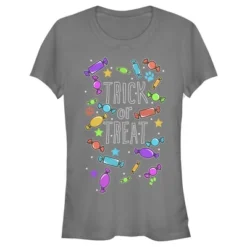 Junior's Lost Gods Halloween Candy Explosion T-Shirt -Best Clothing Store GUEST 87a3cffc 14e0 4837 8e76 de91fa9d0dd4