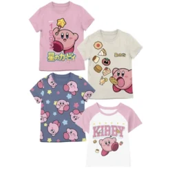 Kirby Youth Girls 4 Pack Tee -Best Clothing Store GUEST 8810ed34 d51b 4e4b 90ec 433d73c98a1f